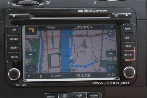 汽车导航地图标注
